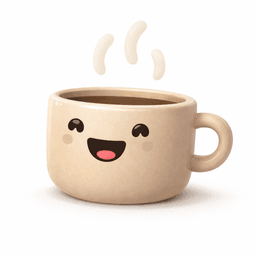 Expreso coffee cup mascot